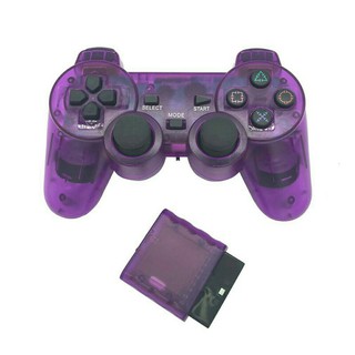 ภาพขนาดย่อของภาพหน้าปกสินค้าจอย PS2 ไร้สาย มีหลายสีให้เลือก จอย Controller สำหรับเครื่อง PS2 จากร้าน bookgame บน Shopee ภาพที่ 5