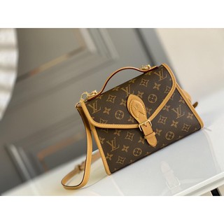 Louis M44919 LV monogram vintage messenger crossbody flap bag casual handbag