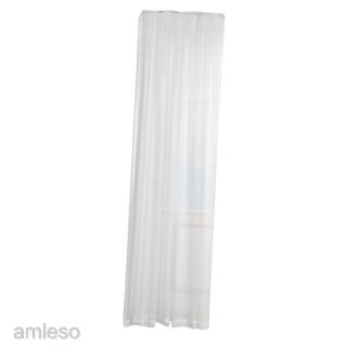 [AMLESO] ผ้าม่านโปร่ง สีขาว ผ้าม่านสำหรับประตูระเบียง