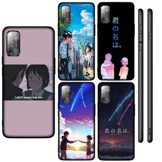 OPPO A15 A15S A54 A94 A95 4G 5G F19 Pro Plus Reno 5Lite 5F Find X3 X3Pro TPU Soft Silicone Case Cover K200 your name Anime