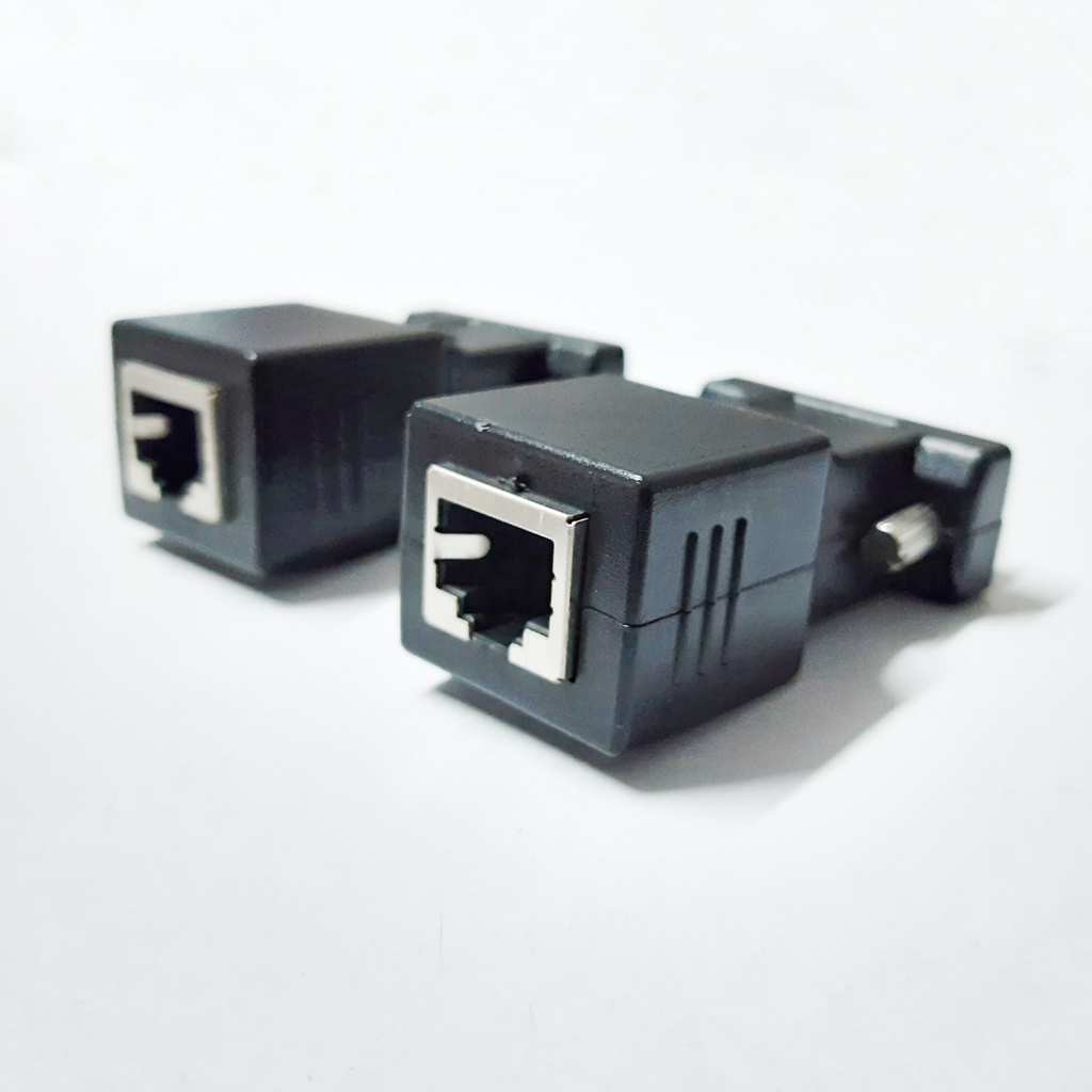 หัวแปลง-lan-to-vga-converter-lt-1คู่-gt-ส่งจากไทย-ตัวแปลง-vga-extender-ตัวแปลง-vga-to-rj45-สายแลน-สายvga-vga-to-lan