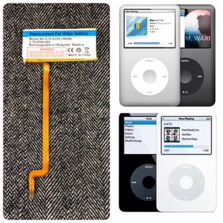 iPod_battery_iPod_classic ipod_video thin version แบตเตอรี่ไอพอดคลาสสิค ไอพอดวีดีโอ