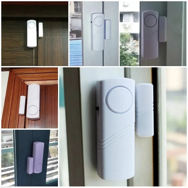 สัญญานเตือนกันขโมย-ระบบสัญญาณกันขโมย-ไร้สาย-สัญญาณกันขโมย-ติดประตูหน้าต่าง-wireless-magnetic-window-door-alarm-sensor