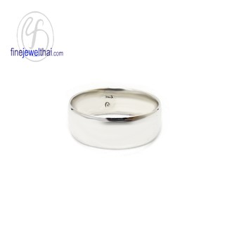 แหวนเงิน-เงินแท้ 925-แหวนหมั้น-แหวนแต่งงาน-Silver-wedding-ring-finejewelthai - R116900