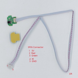 ตัวรับรีโมทพร้อมสาย บอร์ดจีน V56 SKR03 RD803.03 M6 5.2 P45-M6 ทุกรุ่น