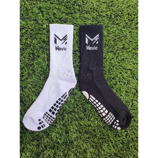 สินค้า [โค้ด 69M5FV2L ลด 20%] ถุงเท้ากันลื่น ครึ่งแข้ง Movic หนึบ ใส่สบาย ขนาดฟรีไซส์ Footprint Grip Pro