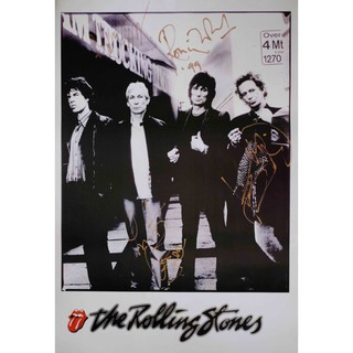 โปสเตอร์ วง ดนตรี The Rolling Stones เดอะโรลลิงสโตนส์ ภาพ วงดนตรี โปสเตอร์ติดผนัง โปสเตอร์สวยๆ poster
