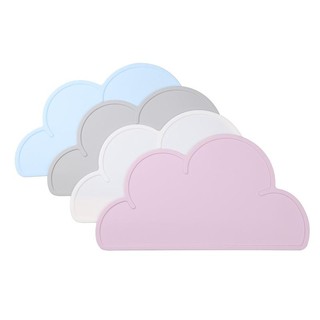 แผ่นรองจานซิลิโคน [คลังสินค้าในไทย] Silicone Cloud Placemat