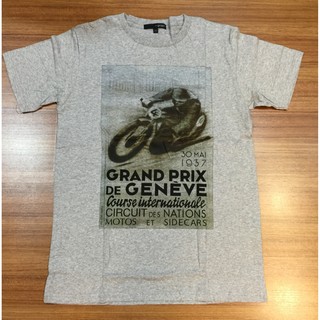 เสื้อยืด T-Shirt  +graph Grand Prix