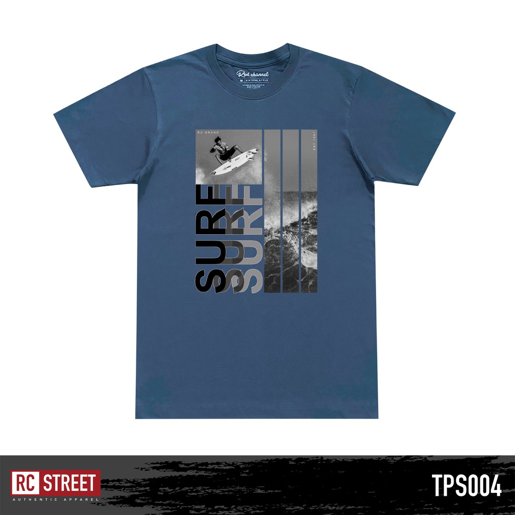 red-channel-เสื้อยืด-triple-surf-tps-100-cotton