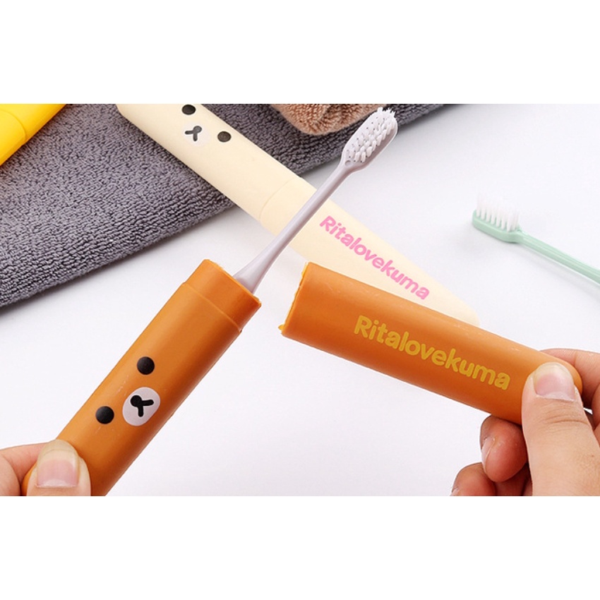 dbbb-0023-กล่องเก็บแปรงสีฟัน-ลายการ์ตูน-แปรงสีฟันพกพา-แปรงสีฟัน