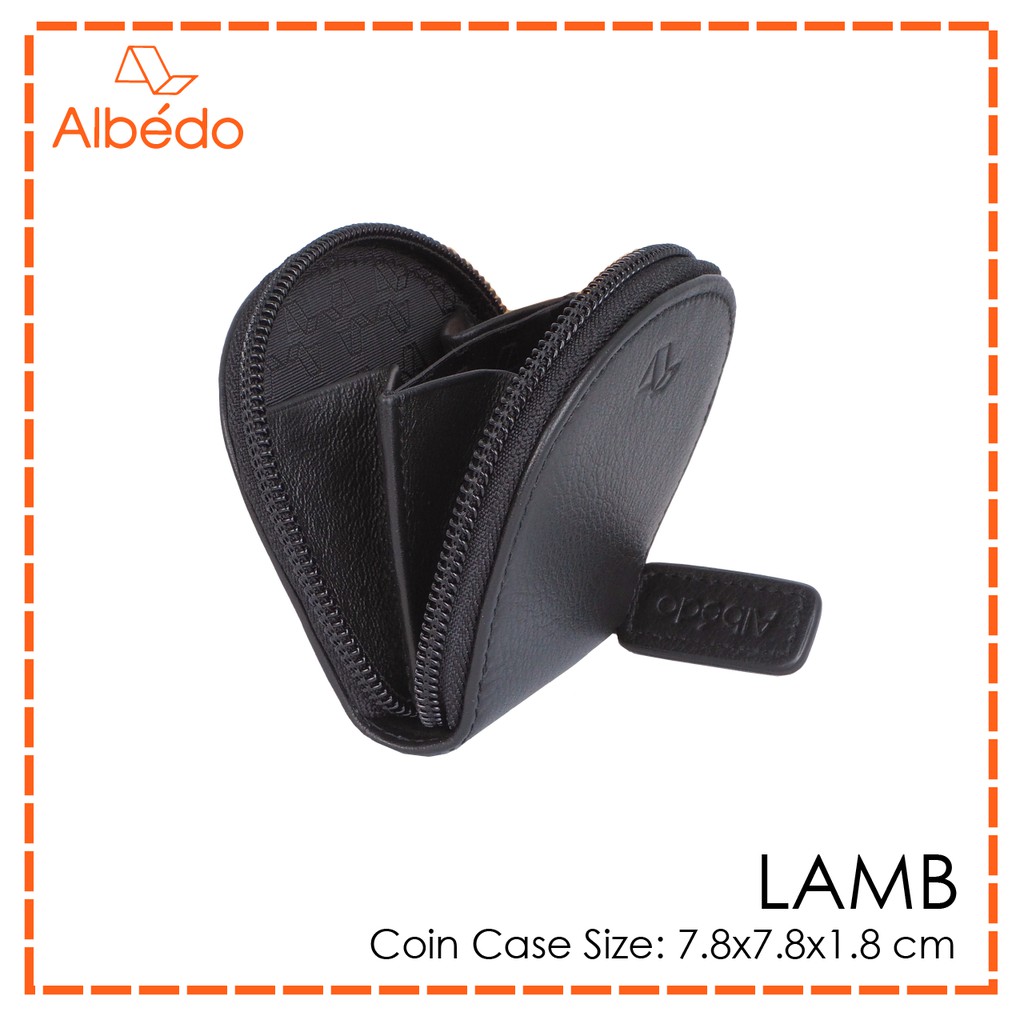 albedo-lamb-coin-case-กระเป๋าใส่เหรียญหนังแกะ-รุ่น-lamb-lb00899-lb00879