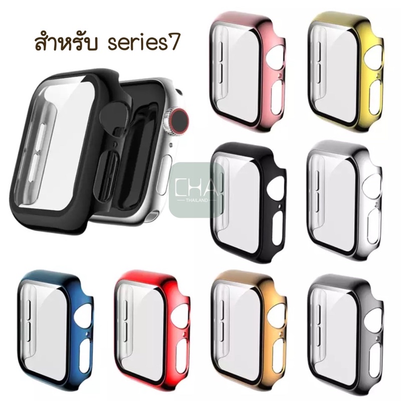 case-series-7-กระจกเงา-สำหรับ-iwatch-7-case-appl-e-watch-เคสแอปเปิ้ลวอช-ฟิลม์กระจกในตัว-case-แอปเปิ้ลวอช