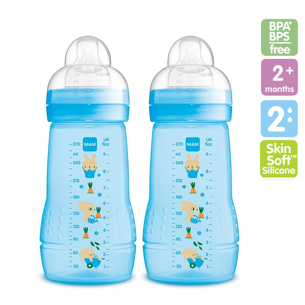 mam-ขวดนม-bpa-free-9-5-ออนซ์-270ml-2-ขวด-มี-3-สี