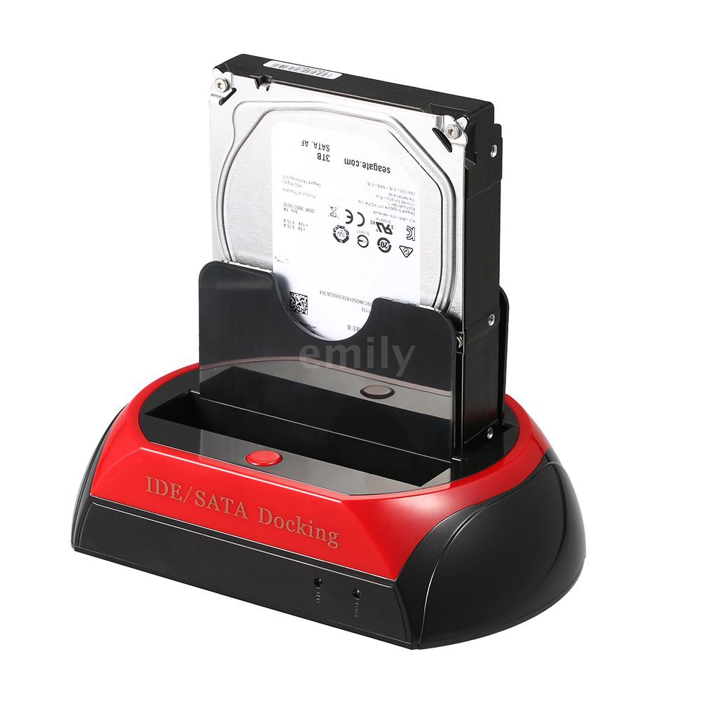E & Y HDD Docking Station Dual Hard Disk Drive Docking Station Base ...