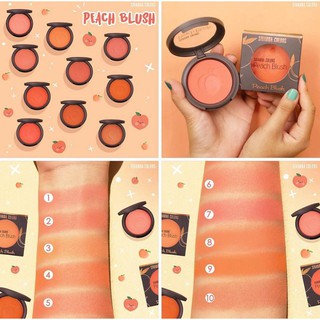 ปัดแก้ม ซิวานน่า โทน ส้มพีช Sivanna Peach Brush  HF6017