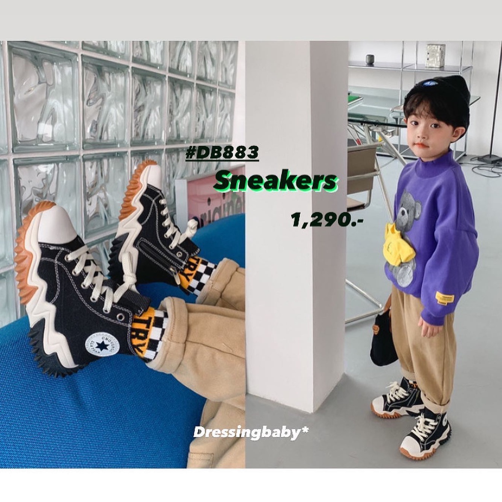 db883-sneakers-รองเท้าผ้าใบข้อสูง