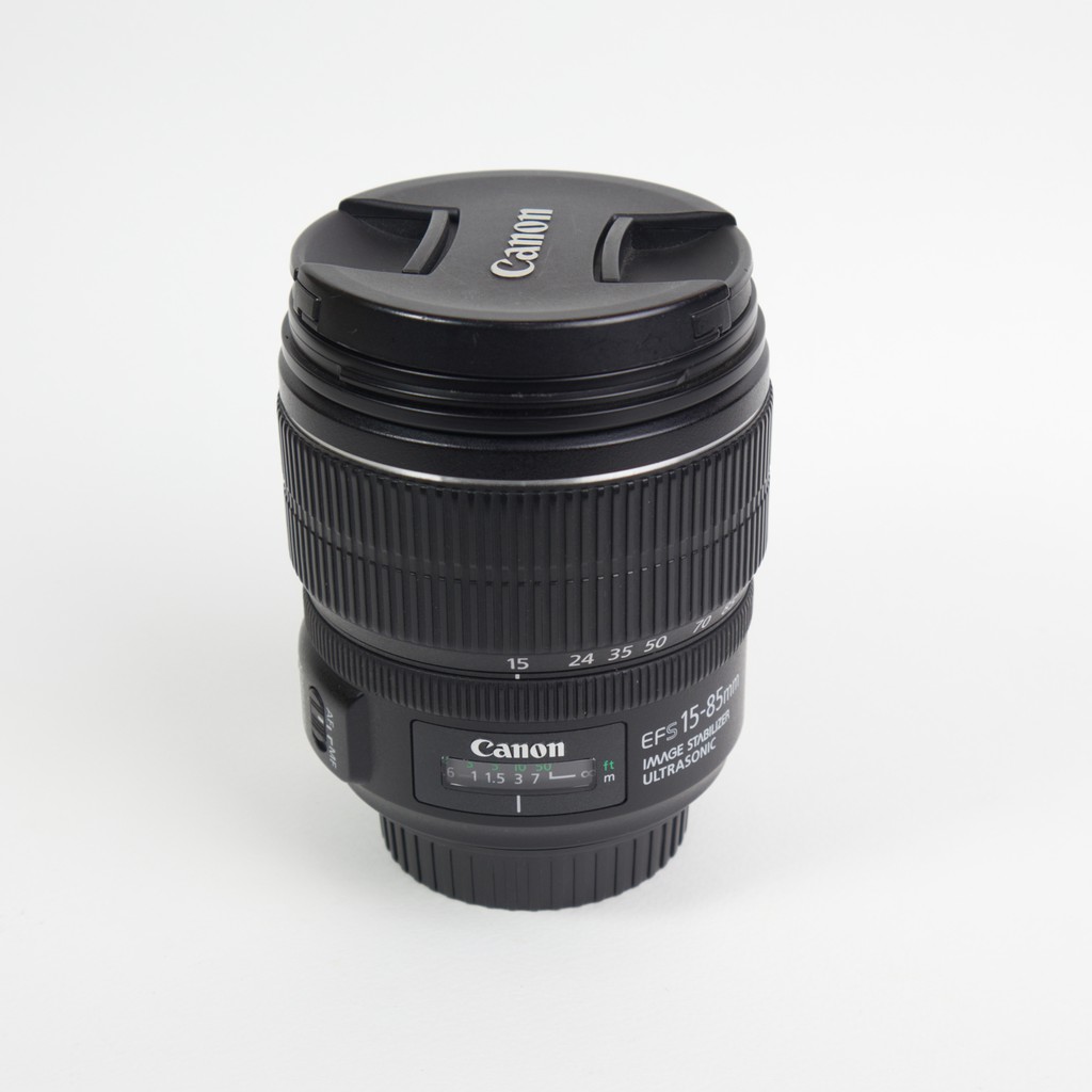Lens Canon EF-S 15-85 mm. f3.5-5.6 USM (มือสอง) สภาพดีมาก พร้อมใช้