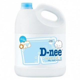 D-nee Baby Fabric Wash Detergent Lovely Sky Blue Color 3000 ml.