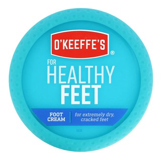 (ล็อตใหม่พร้อมส่ง) OKeeffes, For Healthy Feet, Foot Cream, 3.2 oz (91 g)