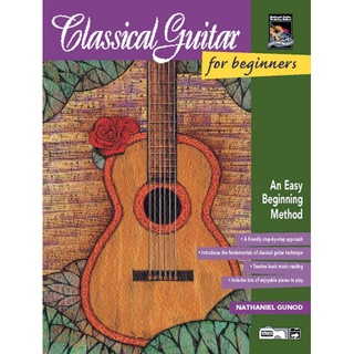 Classical Guitar for BeginnersAn Easy Beginning MethodBy Nathaniel Gunod (book&amp;CD)