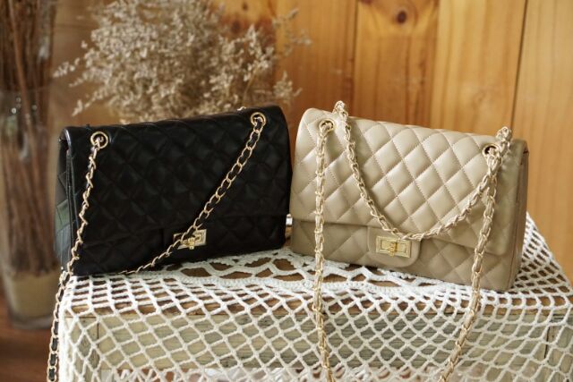 เช็คสินค้าก่อน-chanel-classic-10-หนัง-lamb-ตึงทั้งใบ-อะไหล่ทองอ่อน