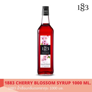 1883 น้ำเชื่อมดอกซากระ หอม หวาน ละมุน 1000 มล.(1883 CHERRY BLOSSOM SYRUP 1000 ml.)