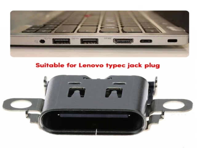 char-อุปกรณ์เชื่อมต่อพอร์ตชาร์จ-type-c-เชื่อถือได้-สําหรับ-thinkpad-l14-l15