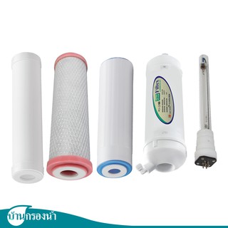 Filtex ชุดไส้กรองน้ำดื่ม ใช้ได้กับเครื่องรุ่น FT 229