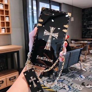 เคสโทรศัพท์มือถือ ทรงสี่เหลี่ยม พร้อมกระจก รูปหัวใจ สําหรับ Samsung Galaxy A73 A12 A32 A02 A02S A72 A52 A42 A21 A31 A51 A71