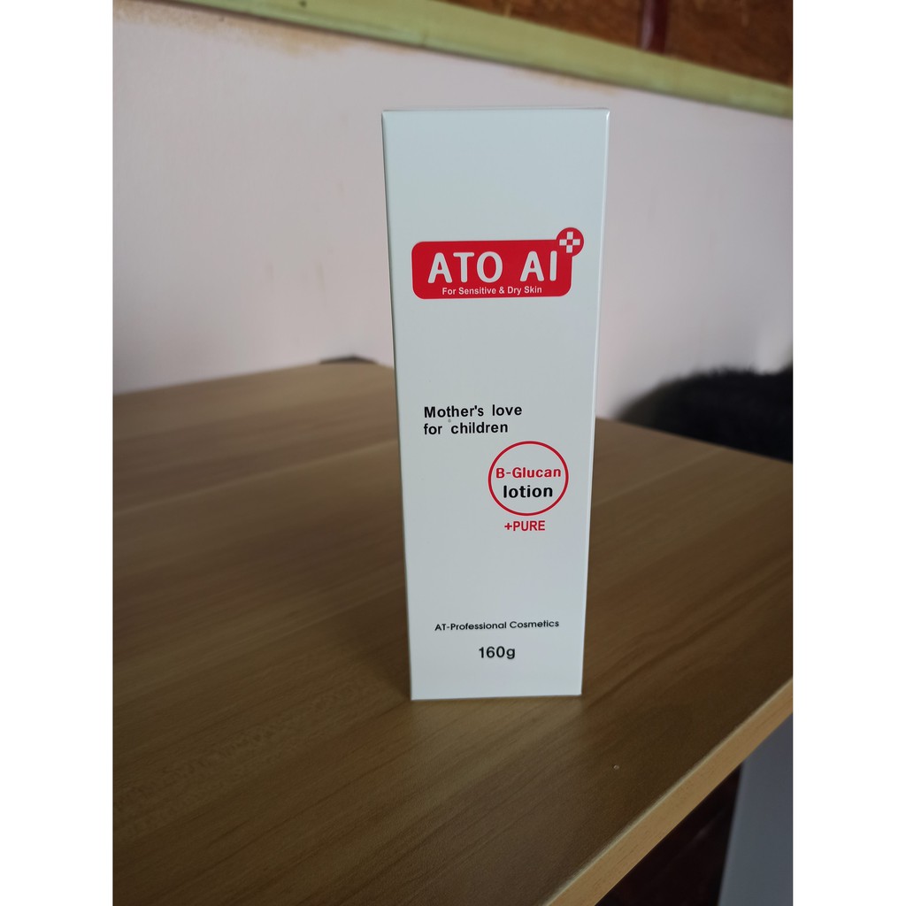 สินค้าของแท้-พร้อมส่ง100-ato-ai-lotion-160g-โลชั่นทาผิวเพื่อแก้ปัญหาผิวที่แพ้ง่าย