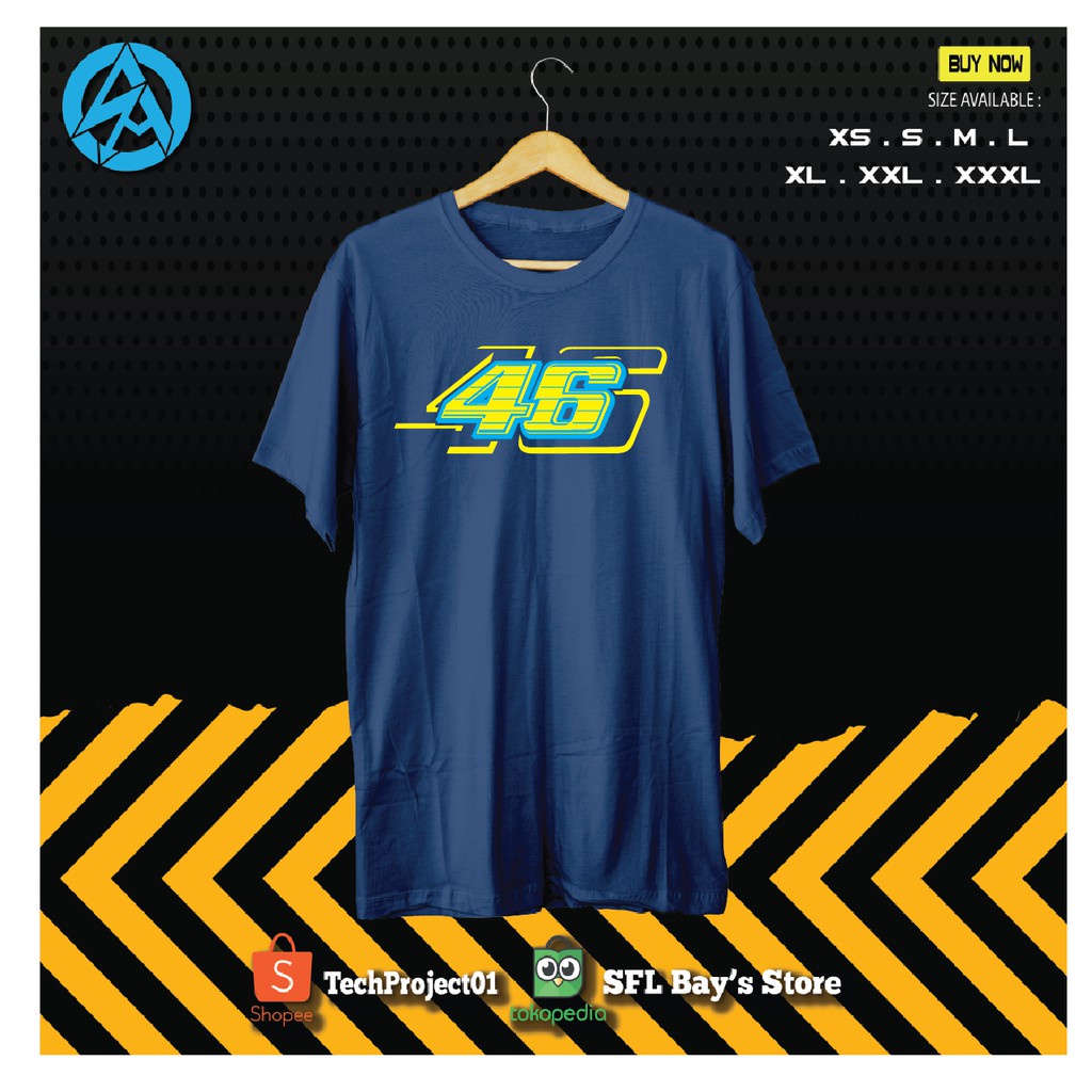 เสื้อยืด-ลาย-vr-46-valentino-rossi-distro-คุณภาพดี-ราคาถูก