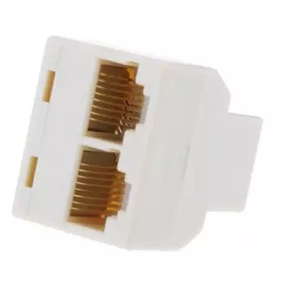ภาพหน้าปกสินค้าRJ45 Splitter 1 to 2 Way LAN Network Ethernet Adapter High Quality ที่เกี่ยวข้อง