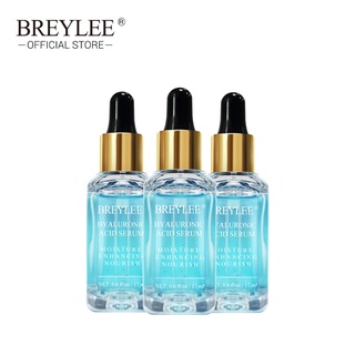 BREYLEE เอสเซ้นบํารุงผิวเพิ่มความชุ่มชื้น Hyaluronic Acid 17 มล. 3 ชิ้น