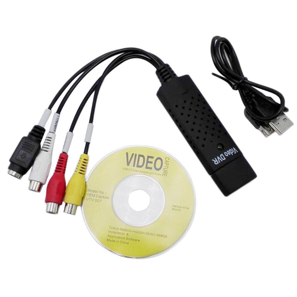 สายUsb 2 . 0 อะแดปเตอร์การ์ดแปลง Pc Tv Audio Dvd Dvr Vhs