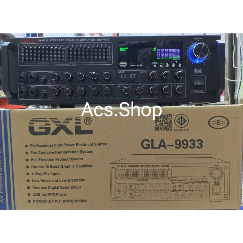 เพาเวอร์แอมป์-ขยายเสียง-gxl-รุ่น-gla-9933