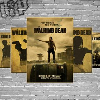 โปสเตอร์ The Walking Dead สําหรับตกแต่งผนัง