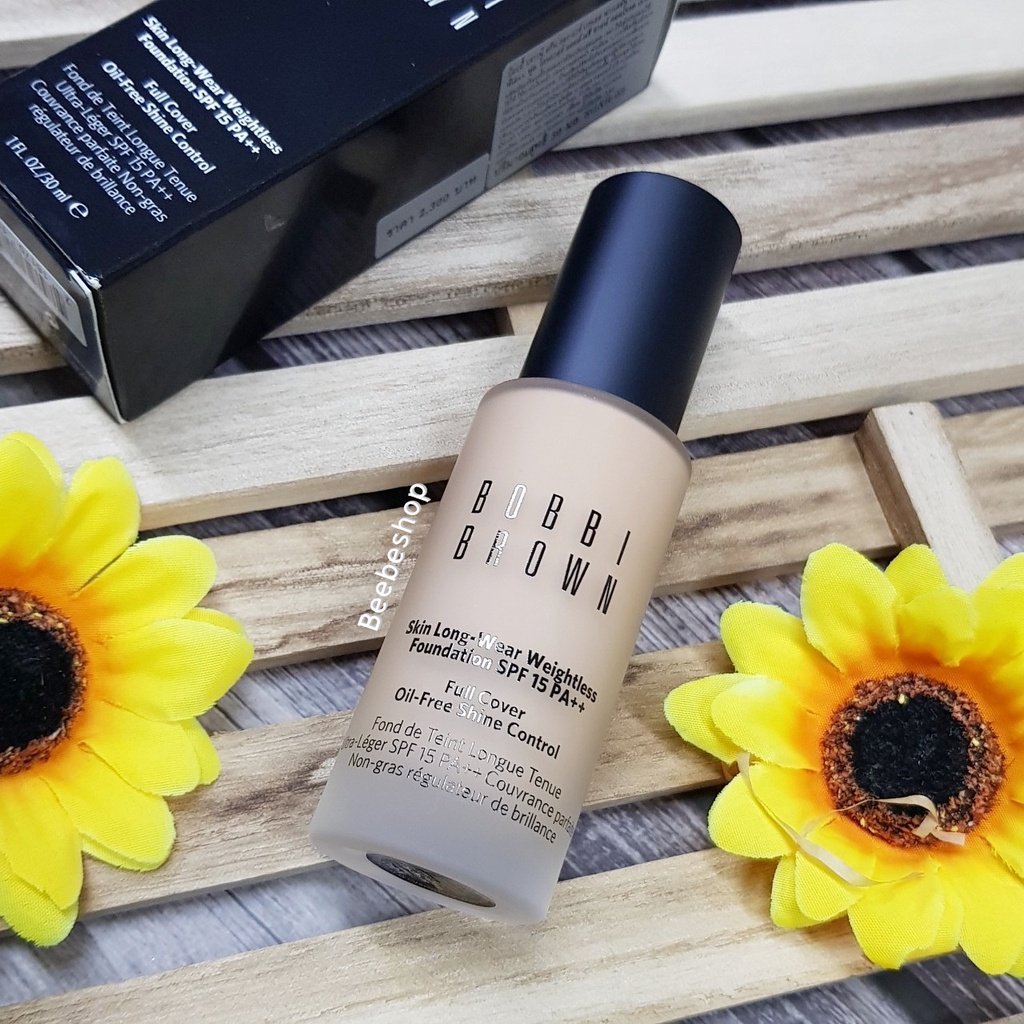 รองพื้นสูตรใหม่-bobbi-brown-skin-long-wear-weightless-foundation-spf15-pa-30ml-สี-n-032-sand-amp-w-036-warm-sand