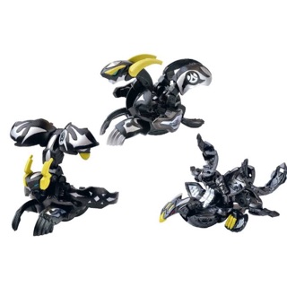 BAKUGAN BTC 19 Baku Tech Korokoro Victory Deck Silver Dragon Battle Master Set (No Packaging)