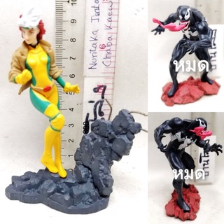 (แท้/มือ2) Bandai HG Marvel Heros VENOM X-Men vs Spiderman Gashapon,TM & MARVEL ROGUE