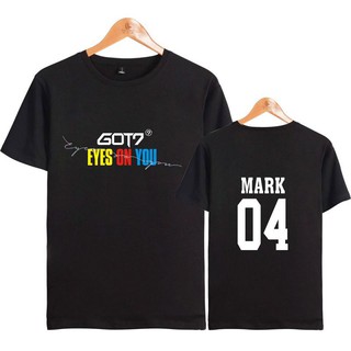 เสื้อยืดแขนสั้นผ้าฝ้ายสำหรับผู้ชาย got7 S-4XL&lt;2022&gt;