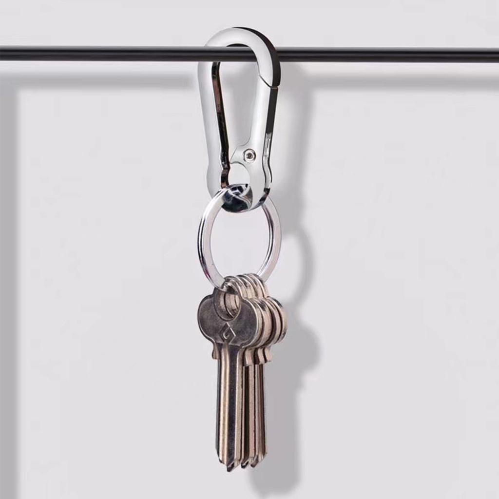 2-พวงกุญแจดึงโซ่เหล็กสปริงโลหะ-พวงกุญแจเหล็กพวงกุญแจเหล็กพวงกุญแจ-พวงกุญแจ