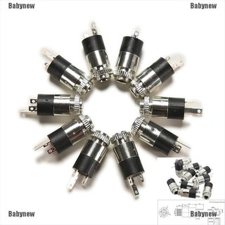 Babynew pj - 392 อะแดปเตอร์ปลั๊กซ็อกเก็ตเสียงสเตอริโอ 3 pin 3 . 5 มม. 10 ชิ้น