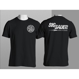 2016 เสื้อยืดลายกราฟฟิก sig sauer Firearms mFZc