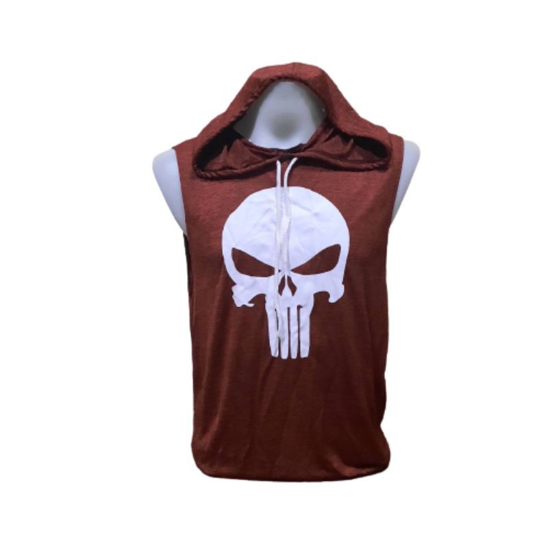 sleeveless hoodie Punisher Shopee Thailand