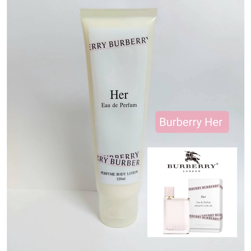 โลชั่นน้ำหอมกลิ่นเทียบแบรนด์เนม-120ml-กลิ่น-burberry-her