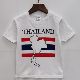 เสื้อยืดเด็ก เสื้อยืดลายตุ๊กๆไทย เสื้อยืดสกรีนลายไทยแลนด์ (พร้อมส่ง) ผ้านุ่มเนียนสบายผิงคอตตอน100%  เสื้อยืดpaintmylove