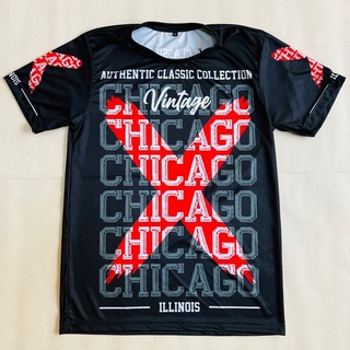 ภาพหน้าปกสินค้าเสื้อยืดลาย Chicago สีดำล่าใหม่สวยมาก ซึ่งคุณอาจชอบราคาและรีวิวของสินค้านี้