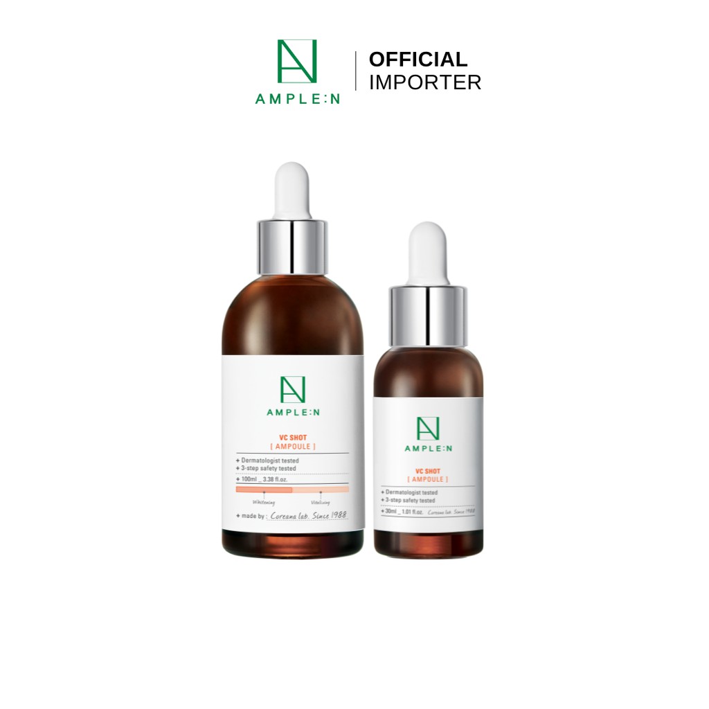 AMPLE:N VC Shot Ampoule 30ml / 100ml. | Shopee Thailand
