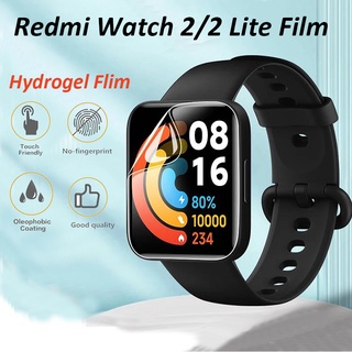ฟิล์มไฮโดรเจลใส กันรอยหน้าจอ สําหรับ Xiaomi Redmi Watch 2 Lite Redmi Watch2 Poco 3 1 แพ็ก